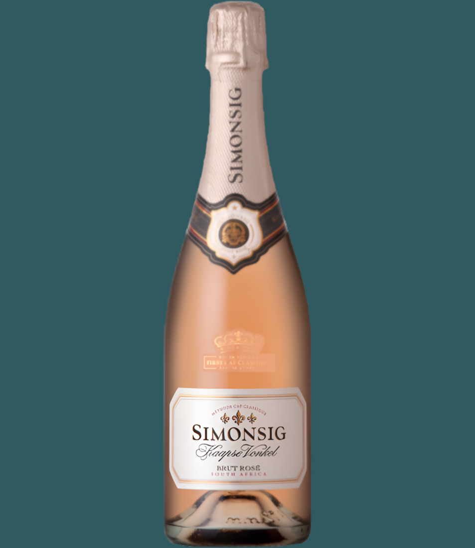 Simonsig Kaapse Vonkel Rosé Brut 2022, Zuid Afrika